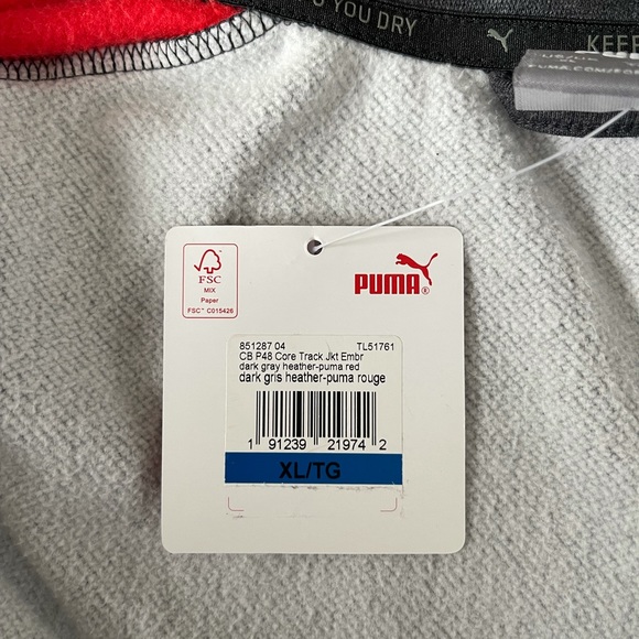 PUMA Men’s Full-Zip Sweatshirt - Picture 4 of 4